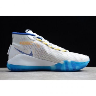 Nike Erkek Zoom Kd 12 Ep Beyaz / Altın / Mavi Basketbol Ayakkabısı Türkiye - DQ5KP883